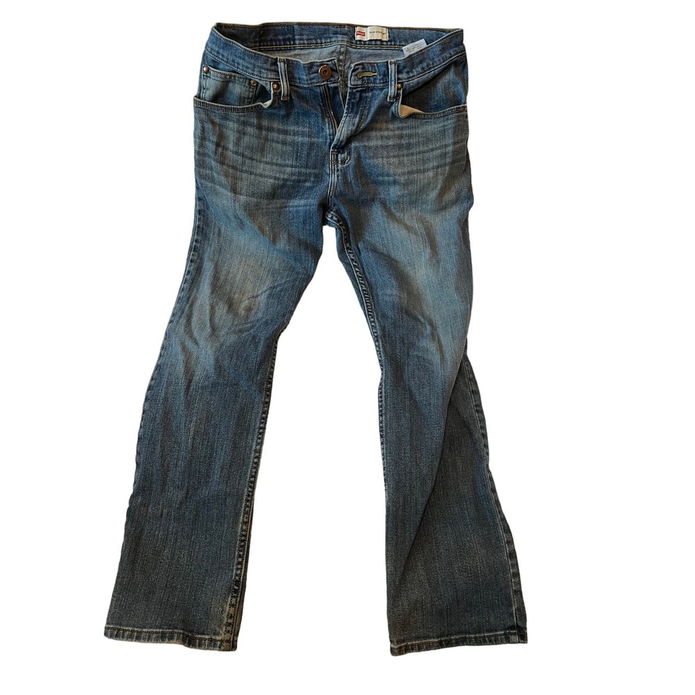 Wrangler Slim Straight Fit Jeans Mens 31x30